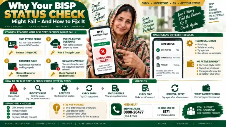 Why Your BISP Status Check Might Fail (And How to Fix It) Why Your BISP Status Check Might Fail (And How to Fix It)